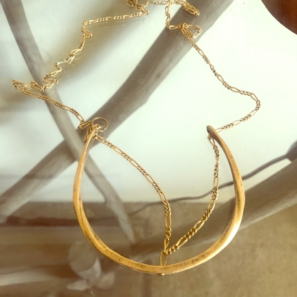 Urban Outfitter’s Gold Horse Shoe Necklace